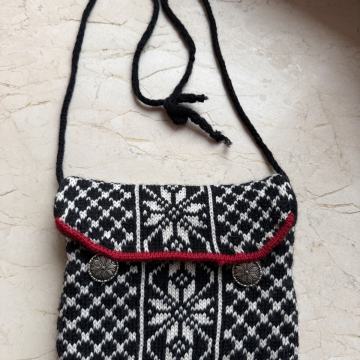 Tradicionalna Mini Torbica Pletena