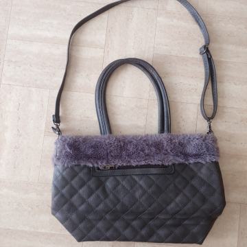 Ženska kožna torba, torbica, Urban Style, vel. 40 x 25 cm