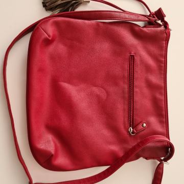 Ženska torba 31x31cm crvena