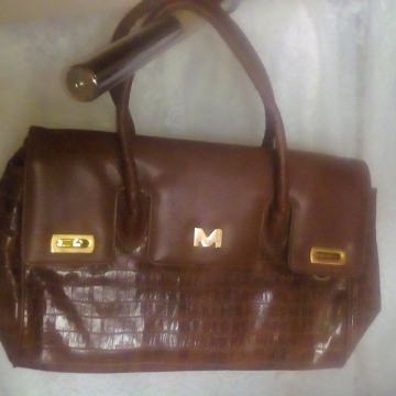 Ženska torba crna i smeđa