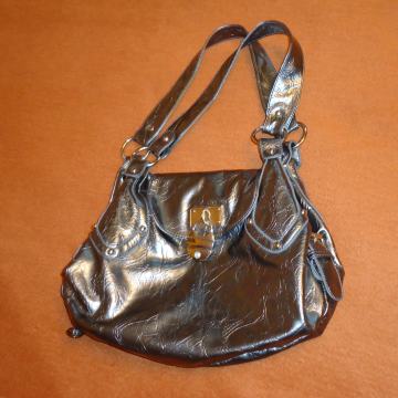 Ženska torba - srebrna