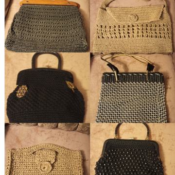 Ženske pletene torbice za proljeće / ljeto - razne