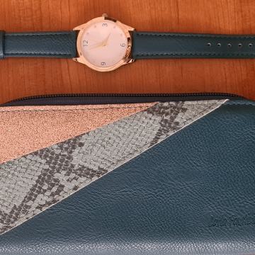 Ženski novčanik sa ručnim satom