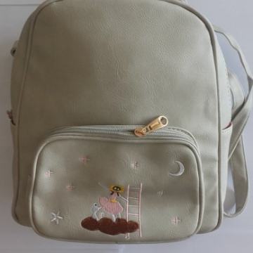 ŽENSKI RUKSAK-umjetna koža-sivi NOVO! ZAGREB