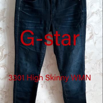 G-star - 3301 High Skinny Wmn - 28/30