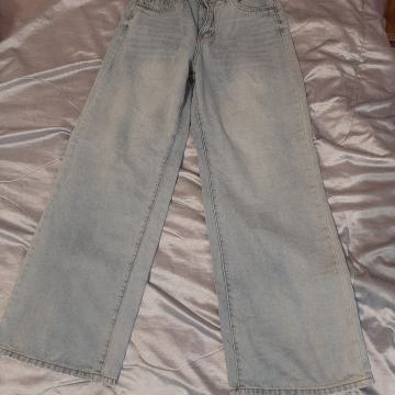 Ženske široke traper hlače