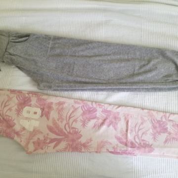 Dva ženska donja dijela trenirke, vel. M