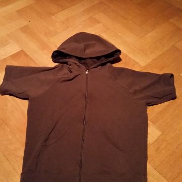 ženska majica s kapuljačom, smeđa, veličina 40 - 42