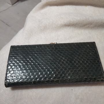 Cobra,prava koža,tamno zeleni