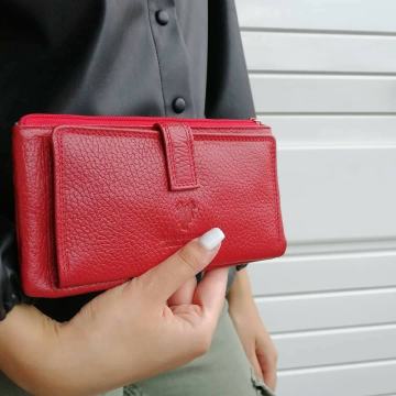 CRVENI ŽENSKI NOVČANIK