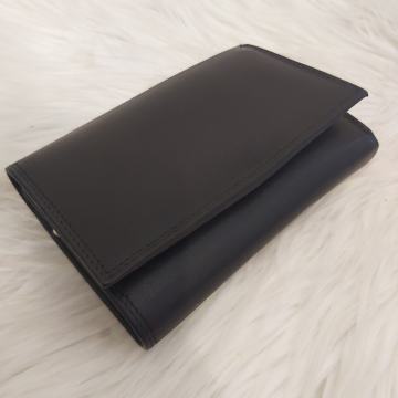 Kožni novčanik crni Corsi 16×11