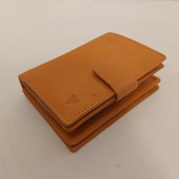 Novčanik narančasti kožni