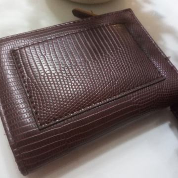 NOVČANIK TAMNO LJUBIČASTI - BORDO  -  NOVO