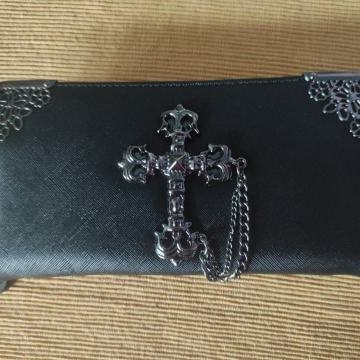 Novčanik ženski -kožni - crni