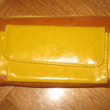 NOVČANIK ŽUTO - SMEĐI - NOVO