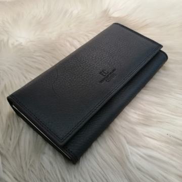 Plavi ženski kožni novčanik coveri