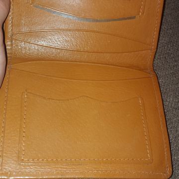 Smeđi kožni elegantni novčanik