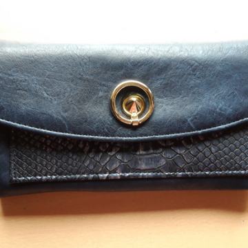 Tamnoplavi novčanik novi