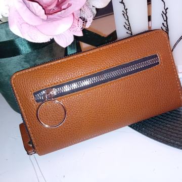 Camel smeđi novčanik,boje jeseni - NOVO