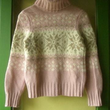 BENETTON - ŽENSKA TOPLA VUNENA VESTA / PULOVER 36 S