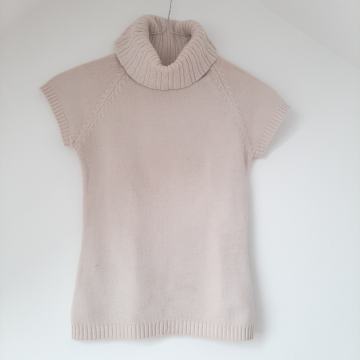 Bež dolčevita kratki rukavi 34 36