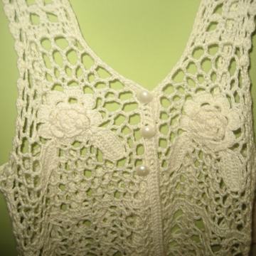 BEŽ KONČANI PRSLUK 38/40