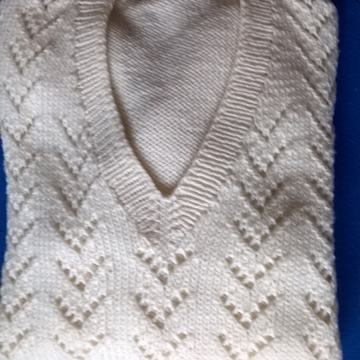 BIJELI DŽEMPER - VEL.40