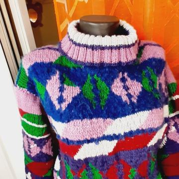 Novi country vuneni pulover L/42