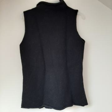 Crna poludolčevita pulover pletenice 38