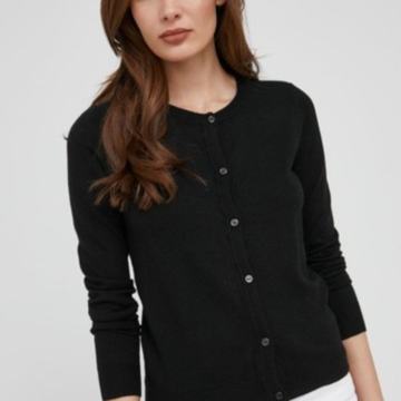 CRNA VESTA NA KOPČANJE VEL. 38 i 40 NOVO