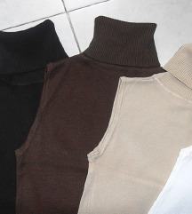 Dolčevite bez rukava - novo