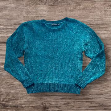 Fishbone Sister chenille pulover XS, novo