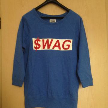 Plavi SWAG pulover xs