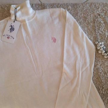 U.S. POLO ASSN dolcevita/rolka velicine L, unisex, nova-sa etiketom