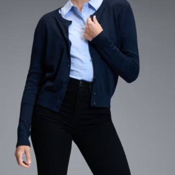 SINSAY PLAVA VESTA Vel. M