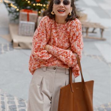 Sezane pulover na gumbiće