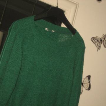ZELENI PULOVER VEL. 38/40