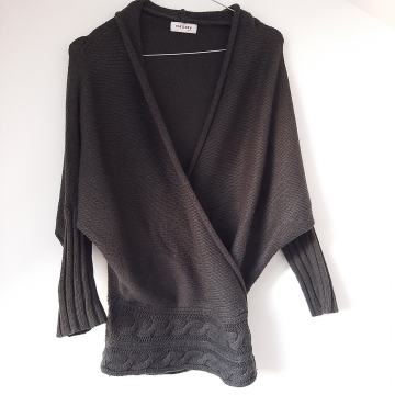 Smeđa vesta na preklop Orsay 36