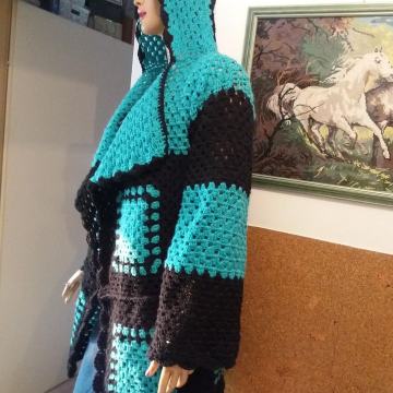 Vesta/hand made preklopna