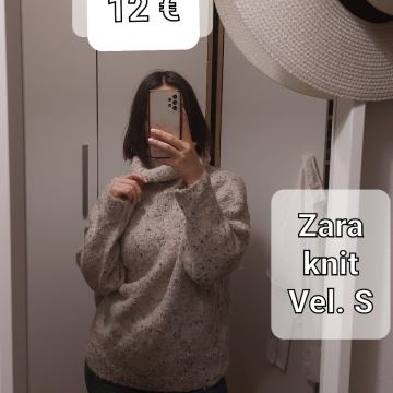 ZARA knit pleteni pulover