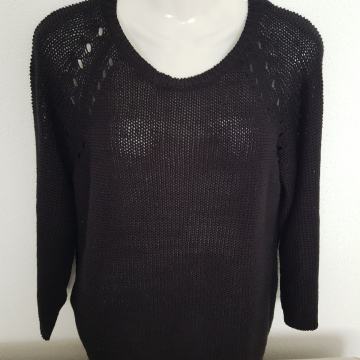 Ženska crna vesta vel M