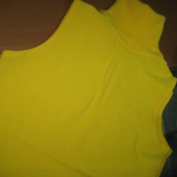 ŽUTI PULOVER BEZ RUKAVA - PRSLUK 38/40