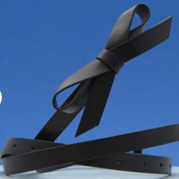 CRNI REMEN vel. L - NOVO