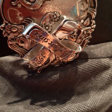 ESPRIT MOVI CRNI KOŽNI REMEN