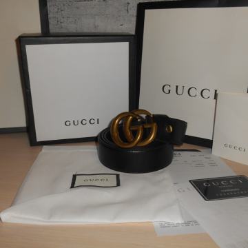 Gucci remen muški i ženski pojas. koža
