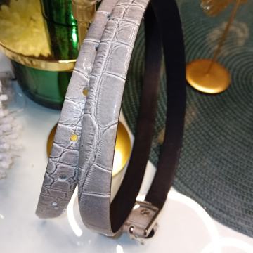 Sivi remen vel.110 cm - NOVO