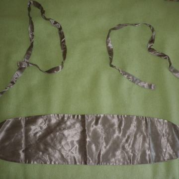 ŽENSKI LAGANI SVILENI POJAS NA VEZANJE 65cm