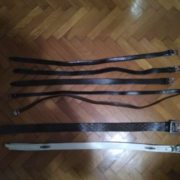 Ženski vintage remeni(kupljeni 70ih) od prave kože