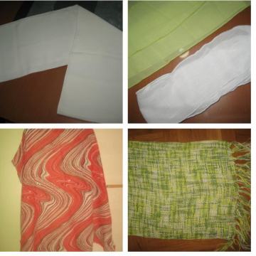 LOT 5 komada ŠALOVA I MARAMA = 5 eur