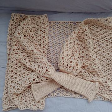 Kukicani bolero,dugacak 180cm,omotani kao bolero s rukavima